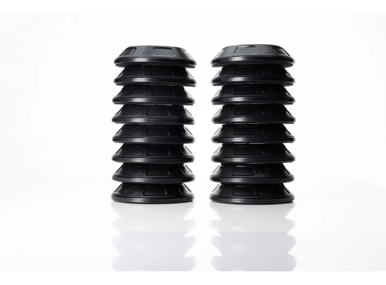 JK Hooves 16-Pack Black 