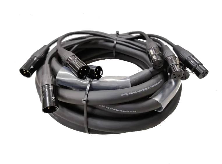 KAGU Multikabel audio 4 x 0,22mm², 6m 