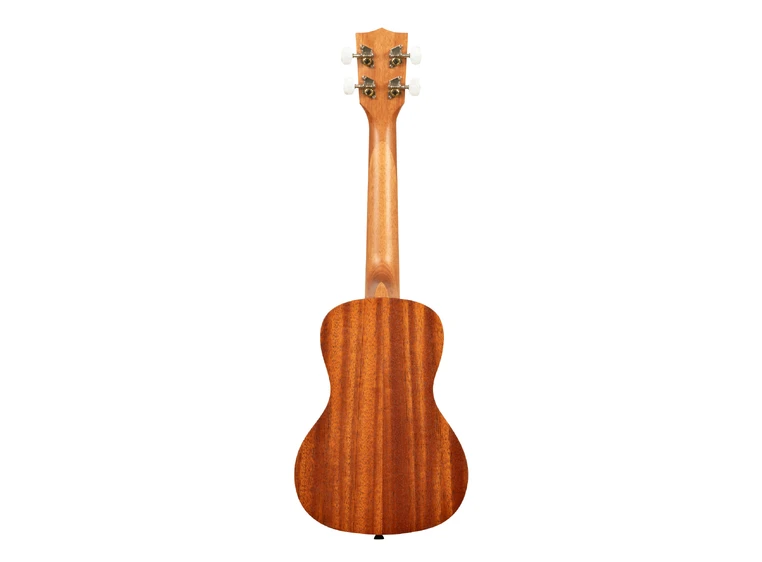 Kala Hibiscus Mahogany Concert Ukulele Med bag 