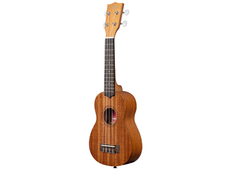Kala KA-15S Satin Mahogany Soprano Ukulele med bag (UB-S) 
