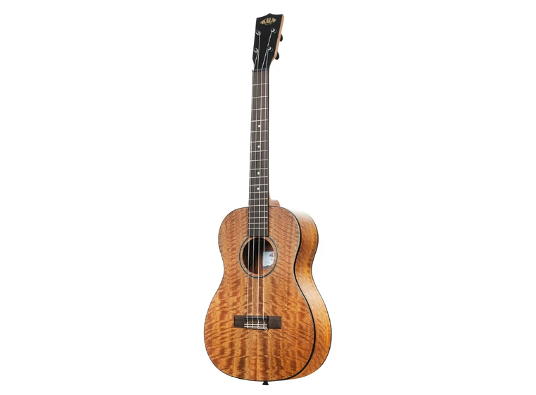 Kala KA-CM-BE Curly Mango Baritone Ukulele med EQ & Bag 