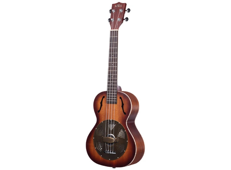 Kala KA-RES-BRS Resonator Brass Tenor Ukulele, med bag (UB-T) 