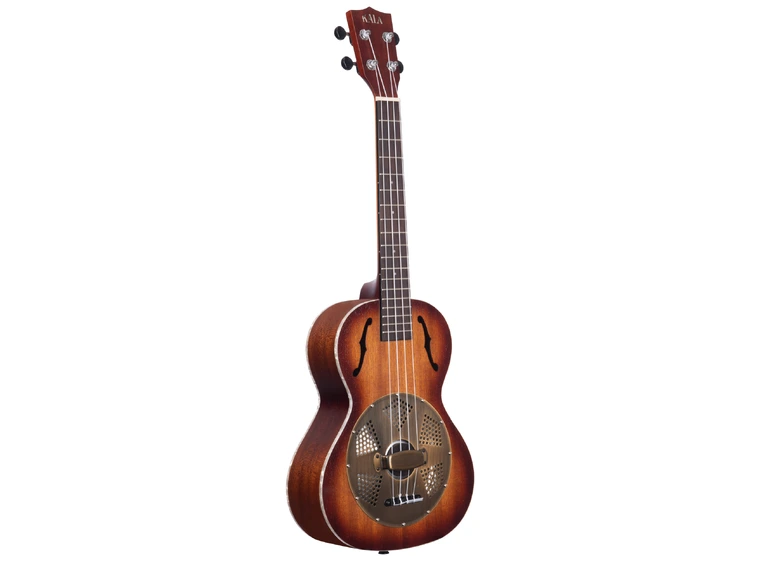 Kala KA-RES-BRS Resonator Brass Tenor Ukulele, med bag (UB-T) 