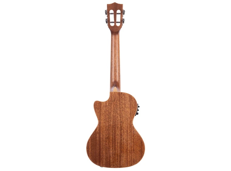 Kala KA-SMH-TG-CE Gloss Solid Mahogany Tenor Ukulele, cutaway, EQ, case (UC-T) 