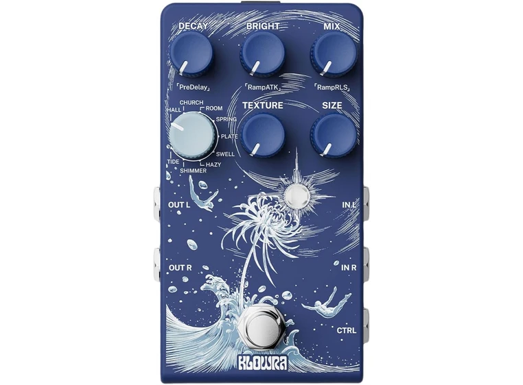 Klowra Limbo Multi Reverb Pedal 