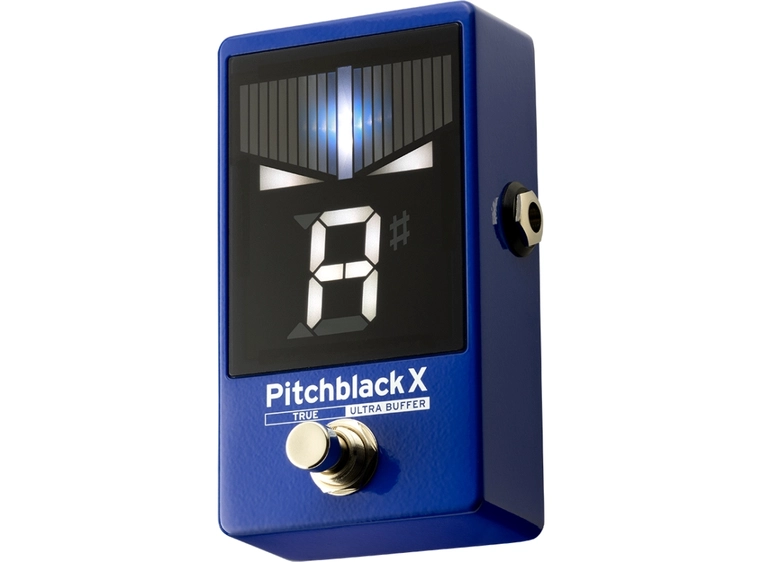 Korg Pitchblack X Blue Chromatic Pedal Tuner 