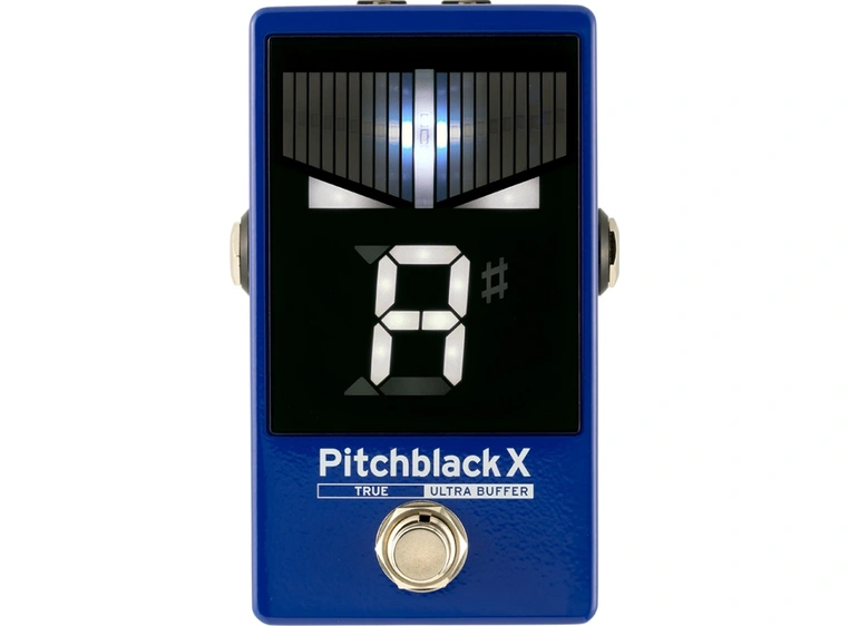 Korg Pitchblack X Blue Chromatic Pedal Tuner 