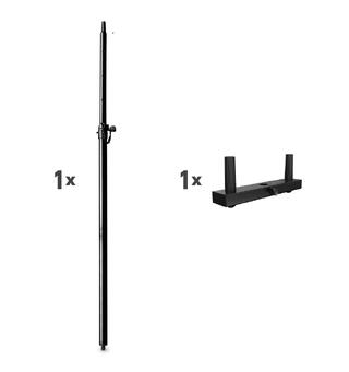 LD Systems DAVE 10 G4X Dual Stand Avstandsstang med T-bar for DAVE 10 G4X