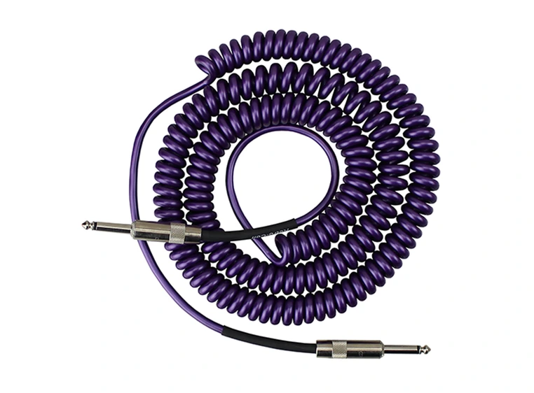 Lava Cable 20' Rett til Vinklet Coiled, metallic purple 