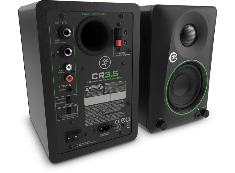 Mackie CR35 3.5" Studiomonitorer (Pris per par) 