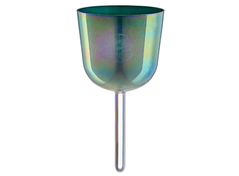 Meinl ESOLCSB639 Crystal Singing Bowl Essence Solfeggio FA 639 Hz 