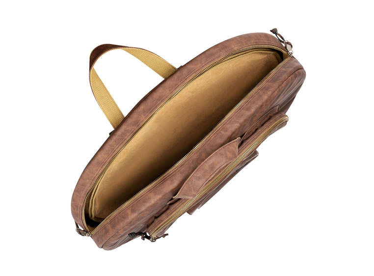 Meinl MVHC22LB Vintage Hyde Cymbal bag 22" w/BP straps, Light Brown 