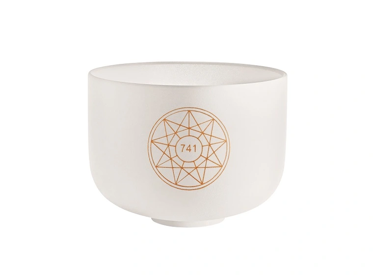 Meinl Sonic En. SOLCSB10-417 Solfeggio Crystal Singing Bowl 10, Re 417 Hz, G#4 