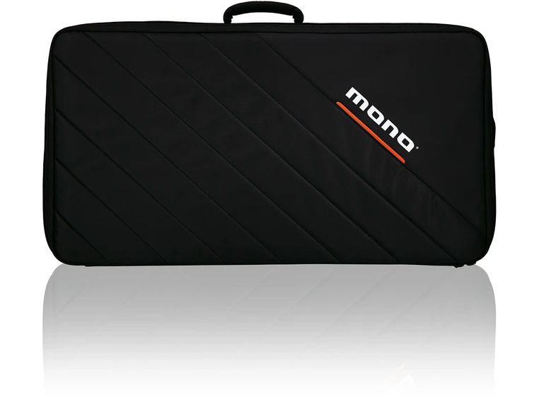 Mono PFX-PBRAIL-L-BDL Pedalboard Large Black w/Stealth Pro Accessory Case 
