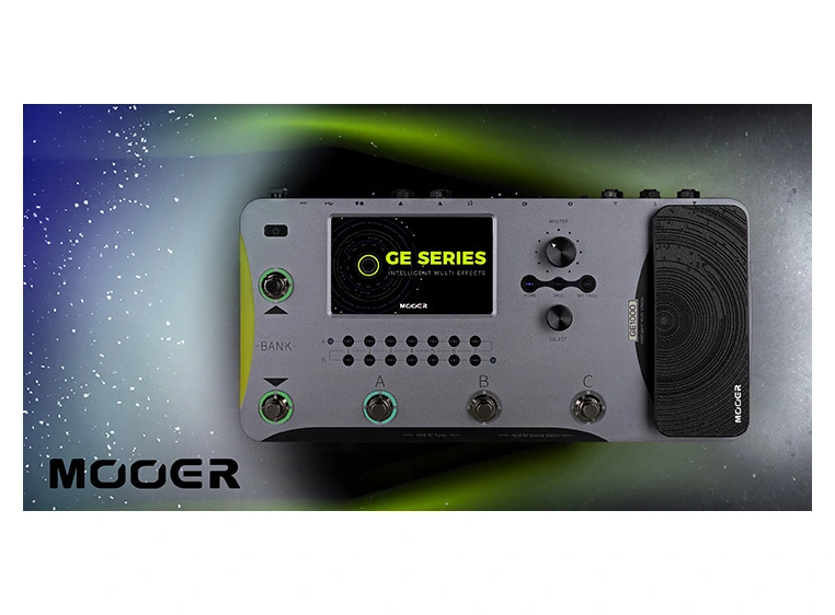 Mooer GE1000 Ampmodellering & Multieffekt