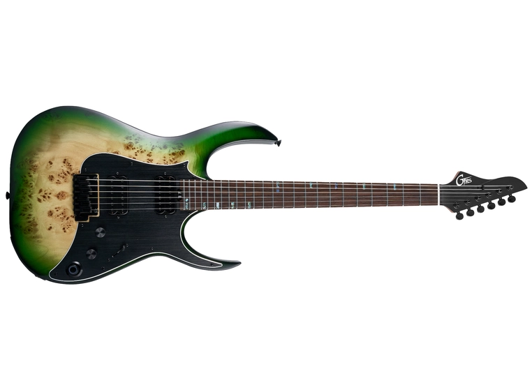 Mooer GTRS Modern 810 Intelligent Guitar Green Burst 