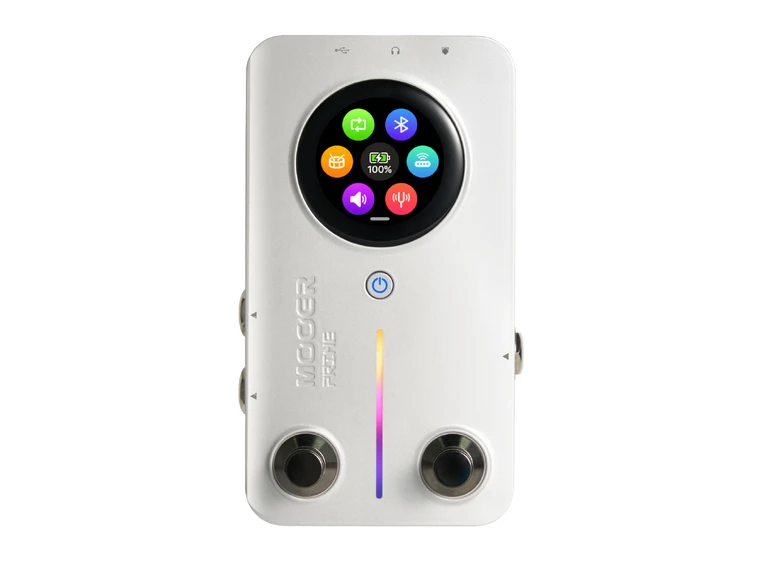 Mooer Prime M2 Silver Intelligent Multi Effects Floor Pedal 