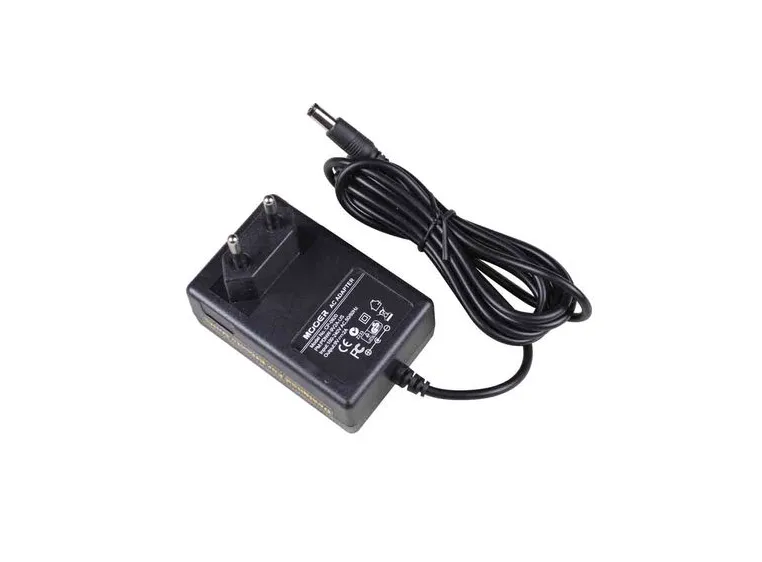 Mooer Strømforsyning 9V DC 2A Euro plug, (-) center 