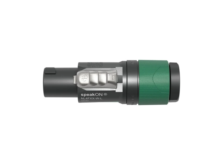 Neutrik NL4FXX-W-L Speakon plugg 4P Skru 10-16mm Hun 