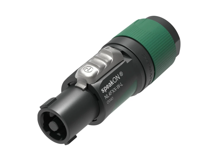 Neutrik NL4FXX-W-L Speakon plugg 4P Skru 10-16mm Hun 