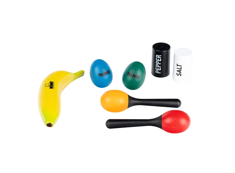 Nino Percussion NINOSET13 Shakersett 7 deler 