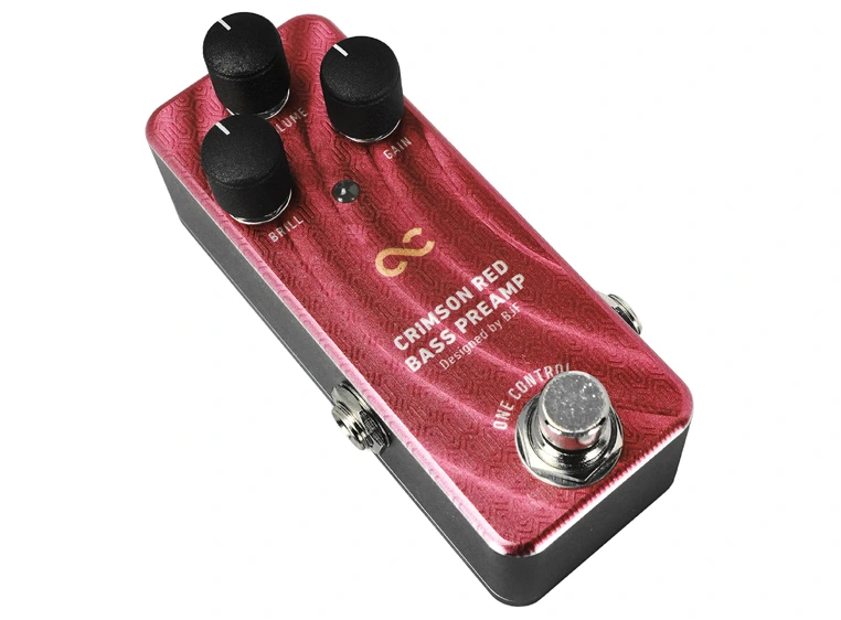 One Control Crimson Red Bass Preamp 