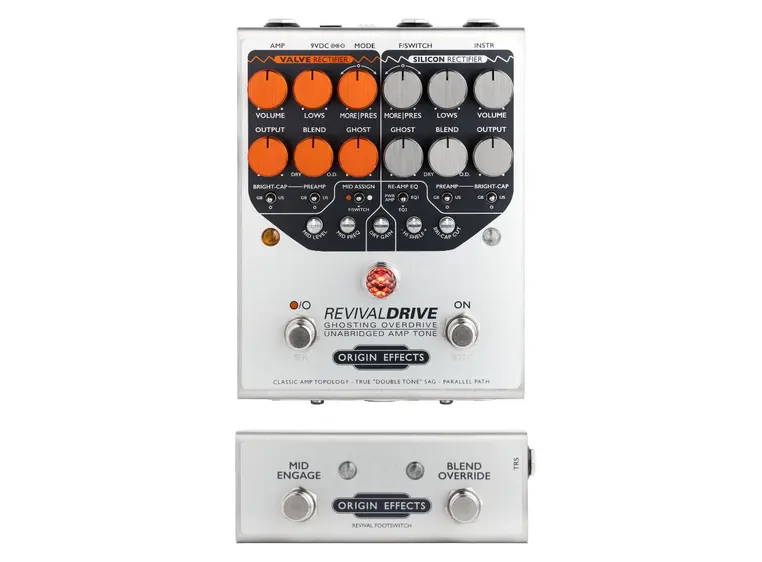 Origin Effects RevivalDRIVE Custom and 