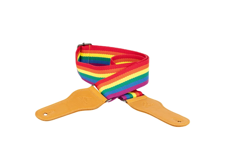 Ortega OCS-570 Cotton Guitar Strap Creative Series, Pride 