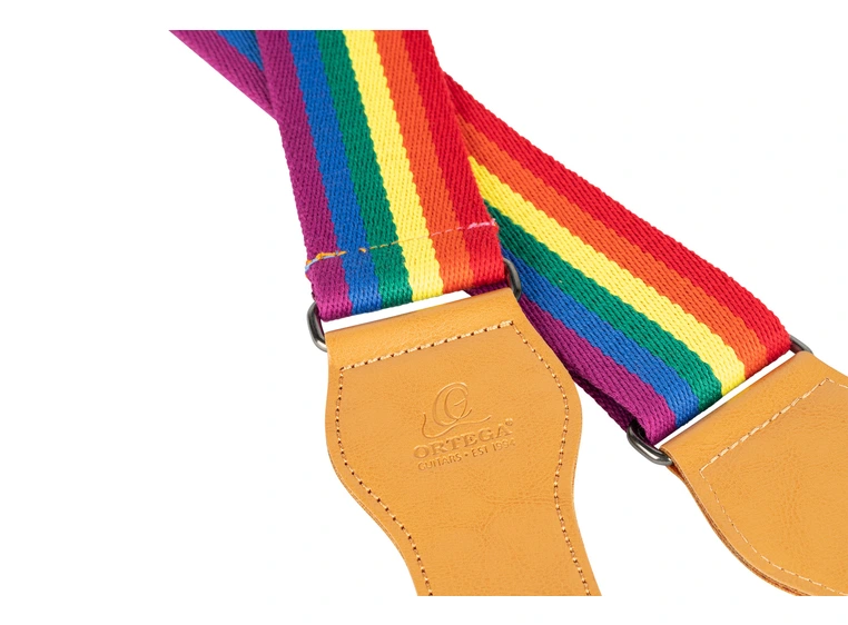 Ortega OCS-570 Cotton Guitar Strap Creative Series, Pride 