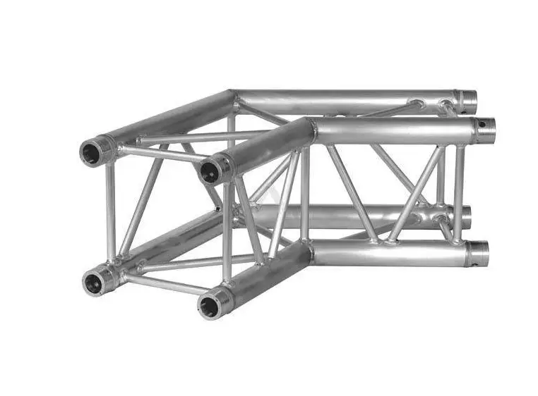 PROLYTE H30V-C004 Firkant hjørne 2-Veis 120°, Alu, Ø48x3mm 
