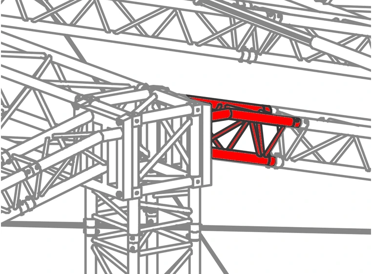 PROLYTE MPT-Tak Boxcorner att. MPR-001-R Gaveltruss, Alu, Høyre, For Mtp-Tak 