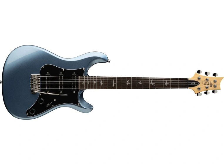 PRS SE NF3 Ice Blue Metallic Rosewood Fretboard 