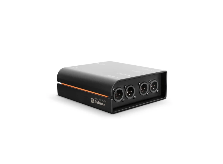 Palmer AoC Box XLRm AOC from etherCON to 4 x XLR male