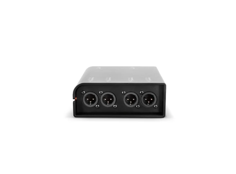 Palmer AoC Box XLRm AOC from etherCON to 4 x XLR male