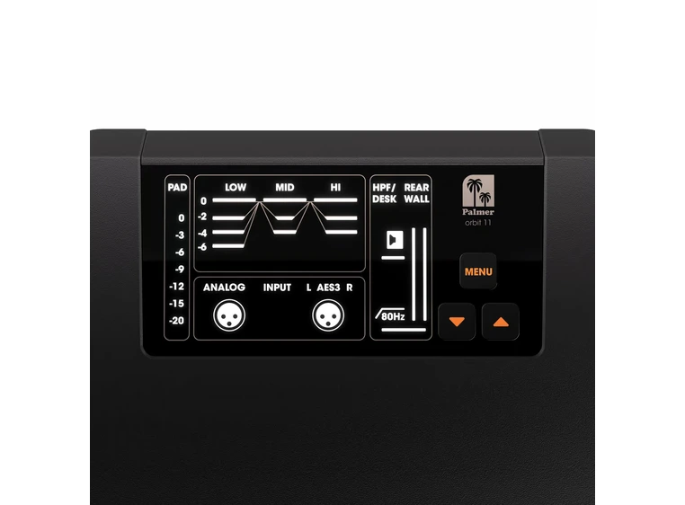 Palmer Orbit 11 Black 3-veis studiomonitor (Pris per stk) 