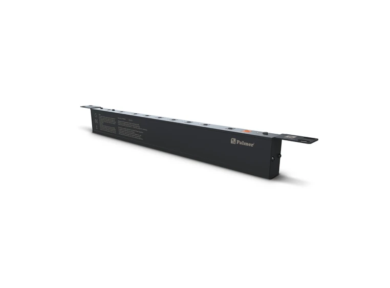 Palmer WT PB 40 RK Strømforsyning 8 outputs, rackmontering 