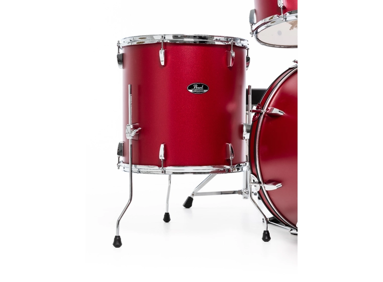 Pearl Roadshow 22" kit with HW 3 Sabian Solar cymbaler, Matte Red 