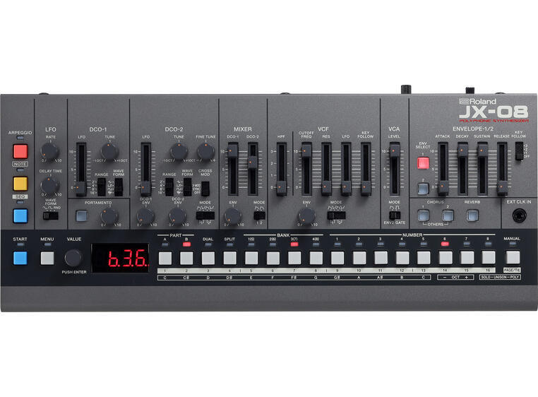 Roland JX-08 Boutique Sound module * *Kunderetur