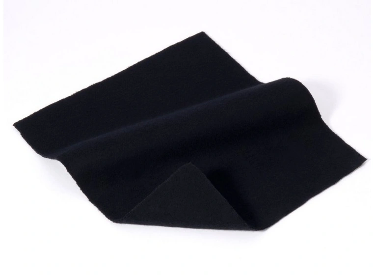 Sceneteppe sort Molton vareprøve 