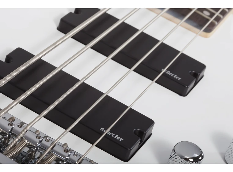 Schecter C-5 Deluxe Satin White 