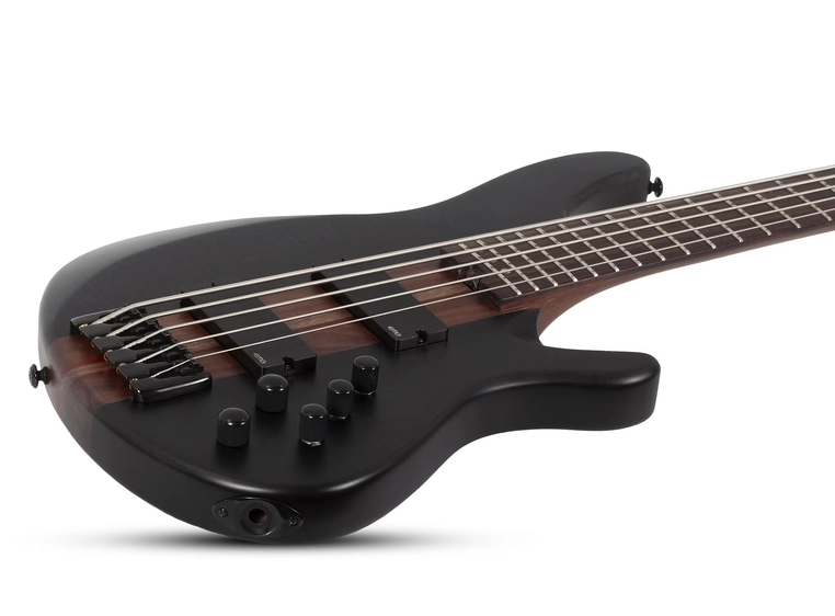 Schecter Charles Berthoud CB-5 See Thru Black Satin 