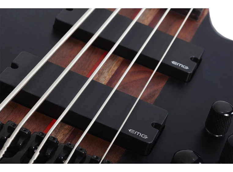 Schecter Charles Berthoud CB-5 See Thru Black Satin 