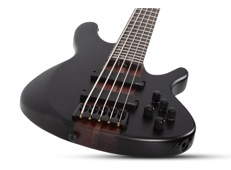 Schecter Charles Berthoud CB-5 See Thru Black Satin 