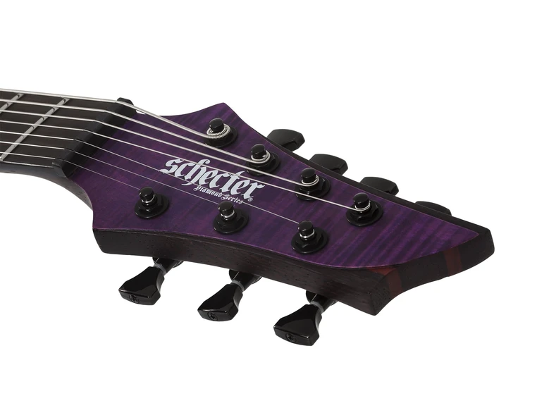 Schecter John Brown Tao-7 Satin Trans Purple 