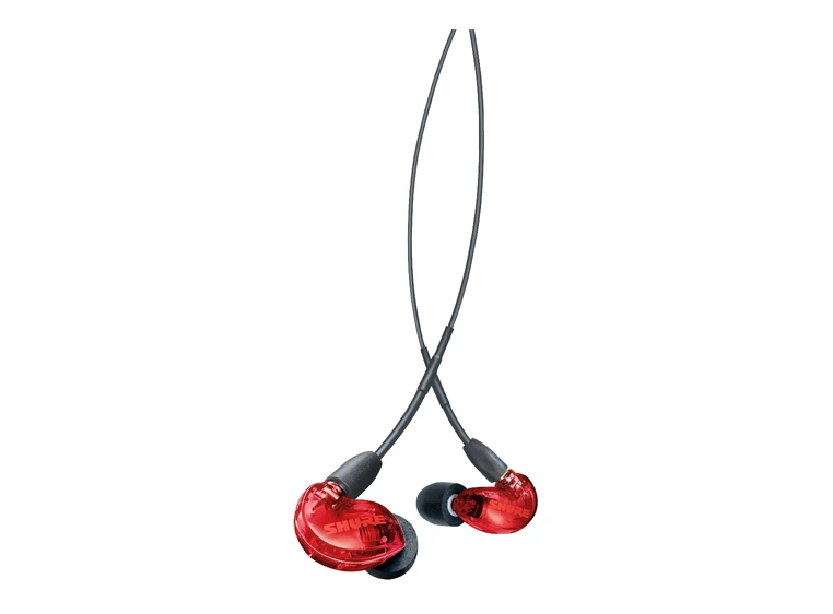 Shure SE215 Pro Earphones EAC64 - Red