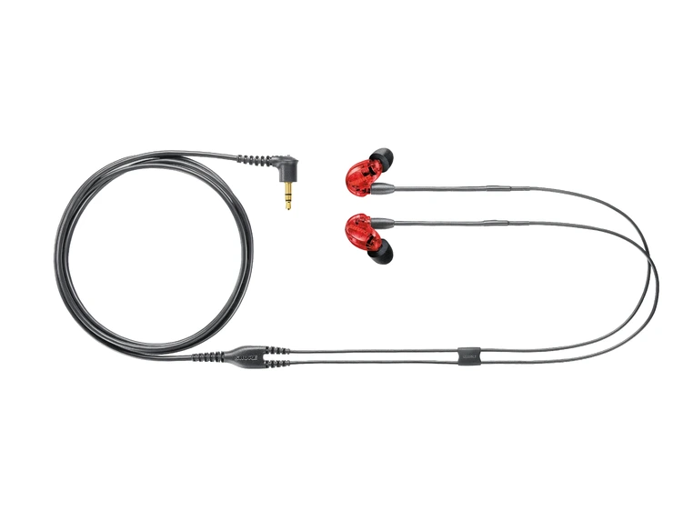 Shure SE215 Pro Earphones EAC64 - Red