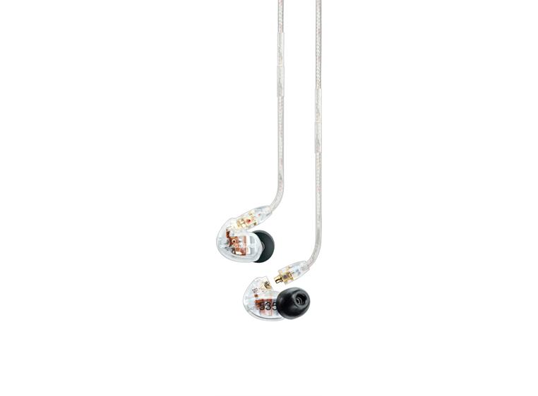 Shure SE535 earphones sound isolating, Clear