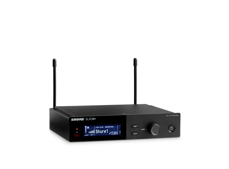Shure SLXD14+ Bodypack System WL185M S50 (823-865MHz) 