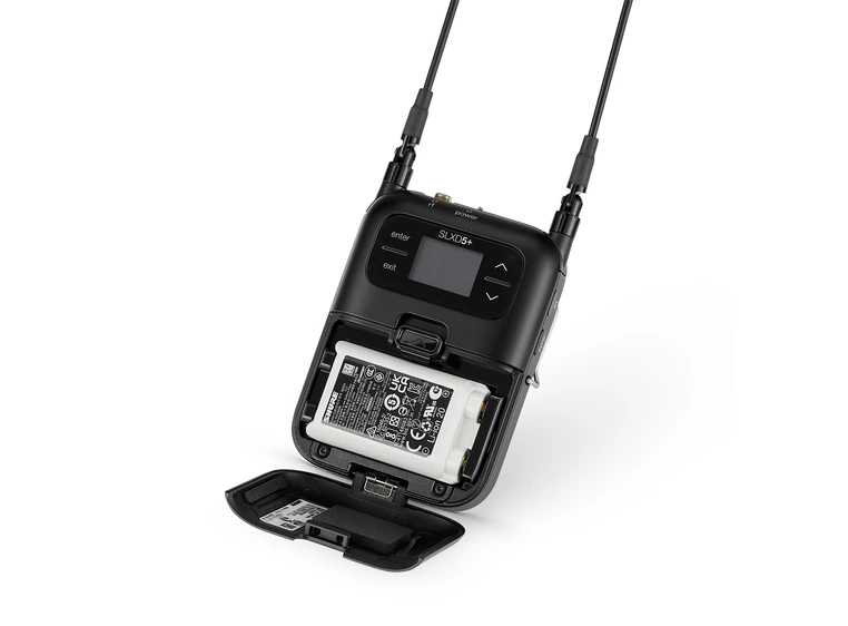 Shure SLXD35+ Portable System, Plug-on G65 (470-606MHz) 