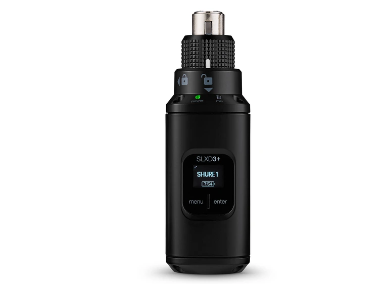 Shure SLXD35+ Portable System, Plug-on G65 (470-606MHz) 